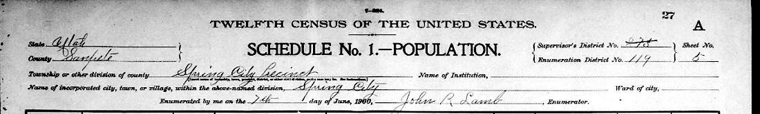 Spring City Utah 1900 census heading redo.png