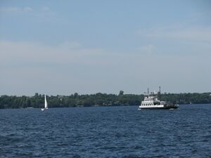 Ferry on Lake Champlain, Clinton, N.Y..JPG
